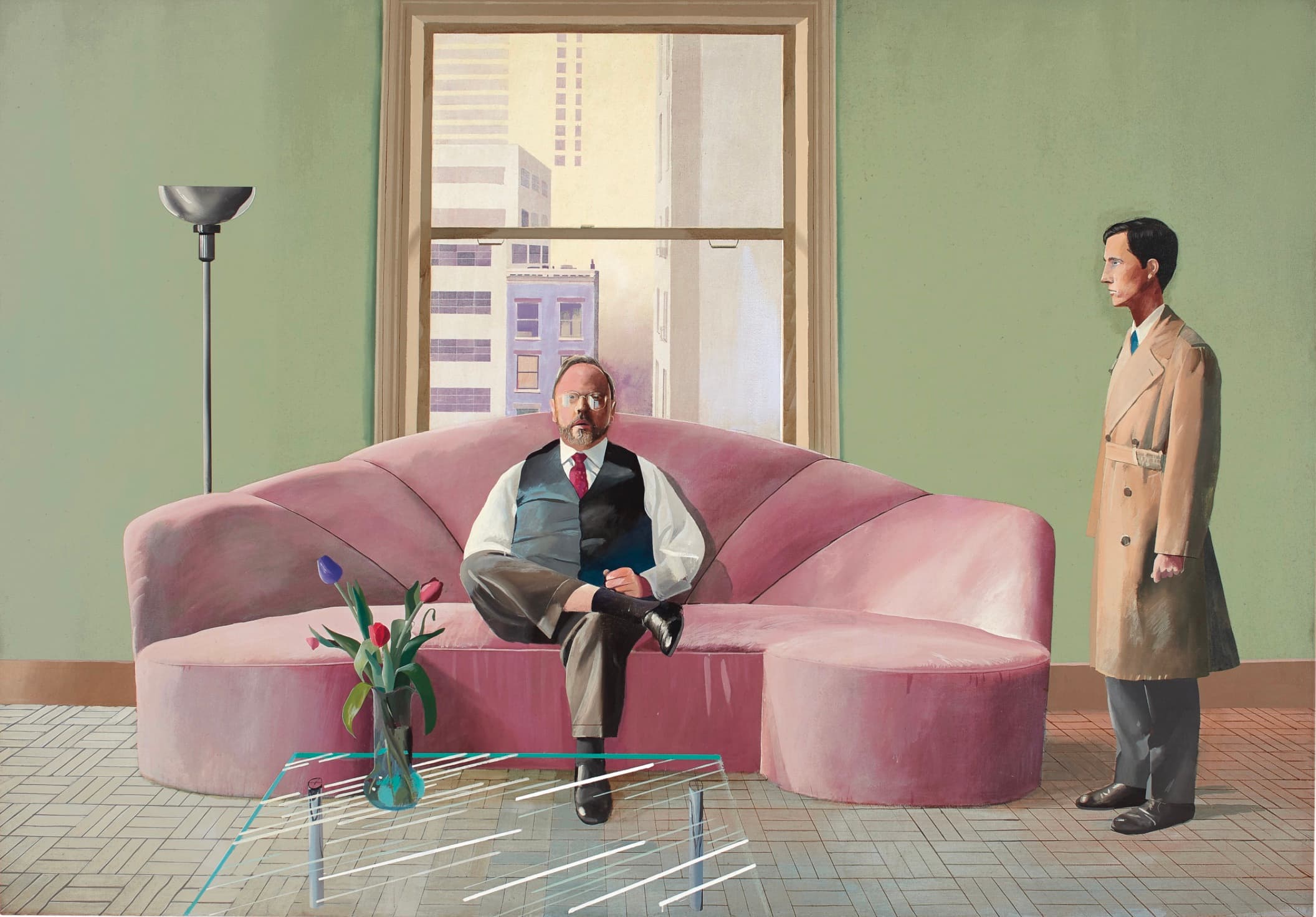 Henry Geldzahler and Christopher Scott